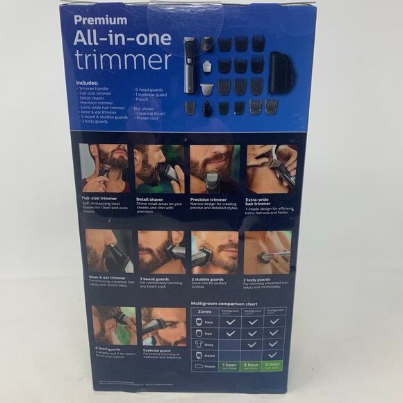 Phillips Norelco Stainless Steel 23Pc All-In One Groomer - Picture 2 of 8
